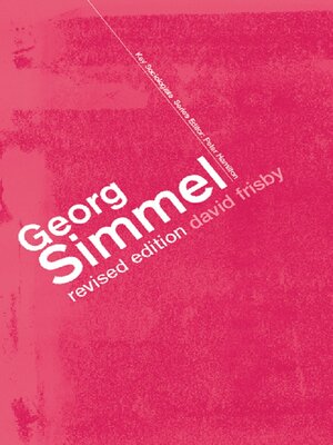 cover image of Georg Simmel